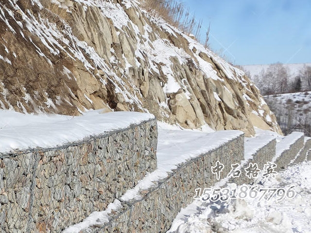 格賓石籠擋墻 格賓石籠擋墻